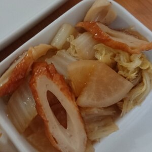 人気レシピ！しみる～♪白菜・大根・ちくわの煮つけ